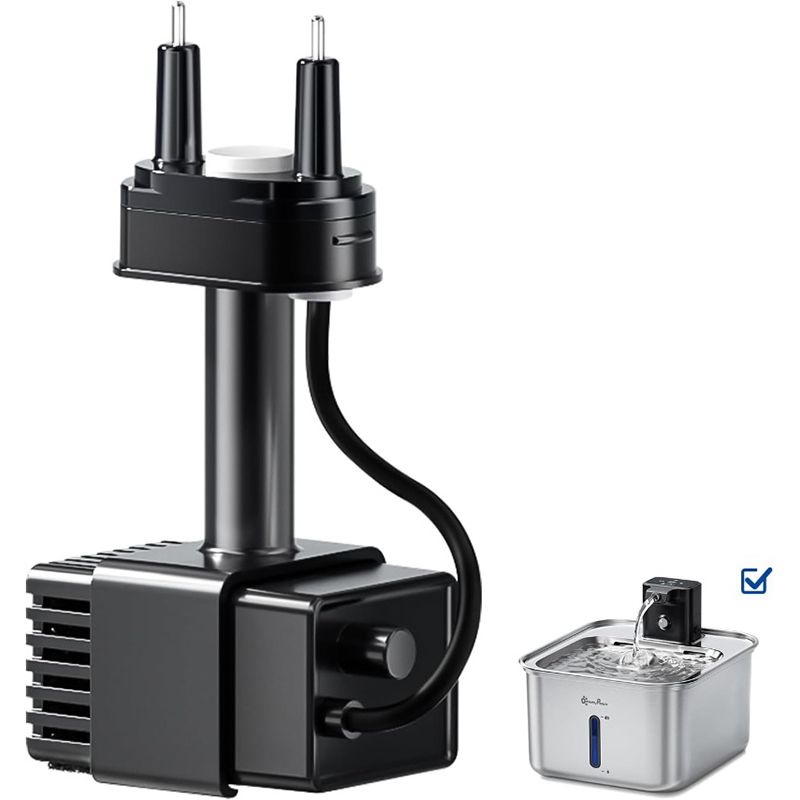 Customizable Black water pump for pet water fountains
