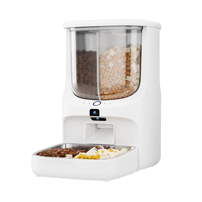 Dual-Hopper Dual-Camera APP Smart Pet Feeder